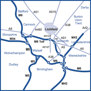 Moseleys Solicitors Location Map